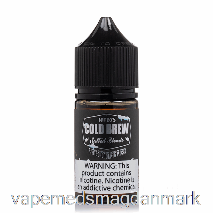 Vape Med Smag Hvid Chokolade Mokka - Nitros Kolde Bryg Salt - 30ml 25mg